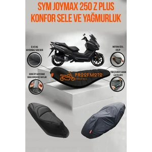 Proofmoto Sym Joymax Z+ Plus Konfor Sele ve Yağmurluk Kılıf