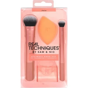 Real Techniques Makyaj Fırçası Seti - Fondöten + Concealer + Mucize Sünger