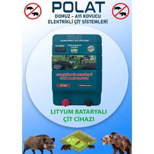 Elektrikli Çit Cihazı Lityum Bataryalı