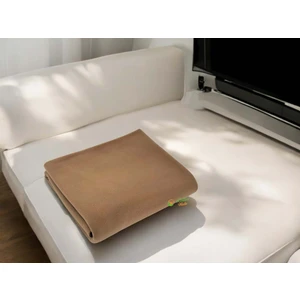 Ecotton Works Polar Tekli Koltuk Için Koltuk Örtüsü Sütlü Kahve 110 cm x 180 cm