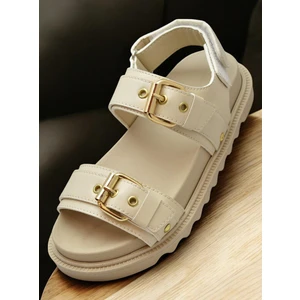 300L Ortopedik Taban Kadın Sandalet Günlük Kalın Taban Kadın Sandalet Terlik