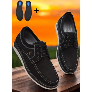 TAB2105 Ortopedik Taban Hakiki Deri Erkek Ayakkabı Günlük Erkek Tımbırlent Ayakkabı