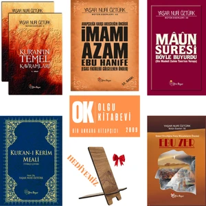 Kur’an’ın Temel Kavramları - Maun Suresi - Imamı Azam Ebu Hanife / 5 Kitap Set - Yaşar Nuri