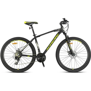 Xc 75 - 26" Mtb - 14' - 21 Vites - V.B. - Mat Siyah-Neon Sarı/Bej