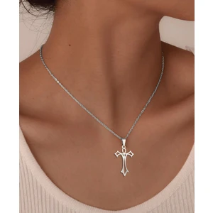 TabiTela 925 Ayar gümüş kolye haç SM160