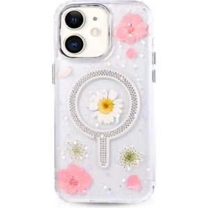 Apple iPhone 11 Uyumlu Flower Magsafe Kapak