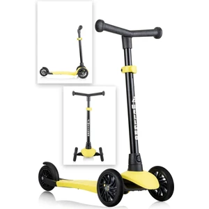 Wellgro Turbo 3 Tekerli Yükseklik Ayarlı Scooter, Sarı