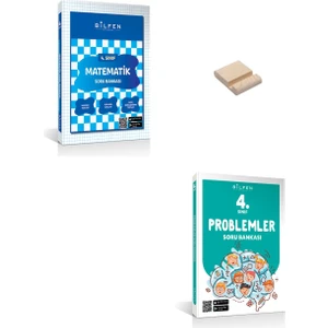 Bilfen Yayıncılık 4. Sınıf Matematik ve Problemler Soru Bankası + Telefon Tutucu