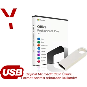 Office 2021 - Retail - Aktarılabilir - 64 GB Flash