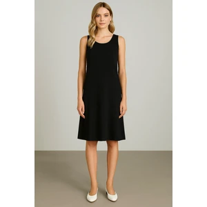 Modal Kumaş Rahat Kalıp Basic Günlük Elbise