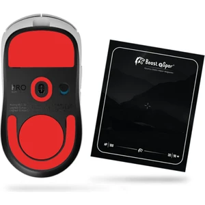 (Logi) Superlight 2 Mouse Skate (Red Edition) %100 Ptfe