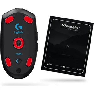 (Logi) G305 - G304 Mouse Skate (Red Edition) %100 Ptfe