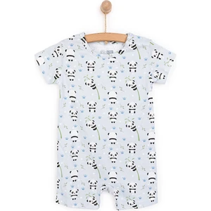 Yenidoğan Erkek Kısa Tulum Erkek Bebek