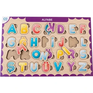 Ca Games Ahşap Alfabe Eğitici Set