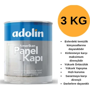 Panel Kapı Boyası 3 kg Beyaz