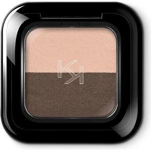 Göz Farı - Bright Duo Eyeshadow - 02 Warm Beige / Dark Brown