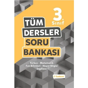 Tudem Yayınları 3. Sınıf Tüm Dersler Soru Bankası