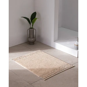 Chevere %100 Pamuk Ayak Havlusu - Bej