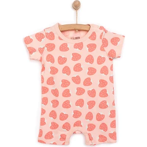 Yenidoğan Kız Kısa Tulum Kız Bebek