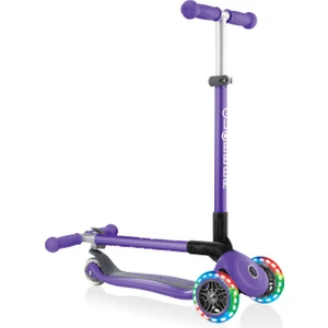 Primo Katlanabilir Işıklı 3 Tekerlekli Scooter - Mor