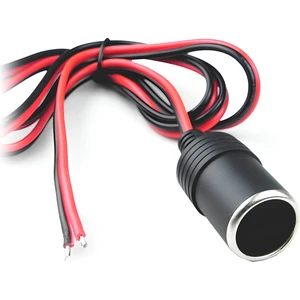 Speeduf Araç Çakmaklık Uzatıcı Dişi Kablo Boş Çakmak Soketi