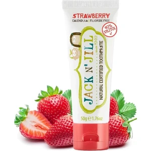 Jack N' Jill Doğal Diş Macunu -  Çilek Aromalı 50g.