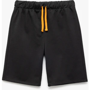 Beli Bağlamalı Pamuklu Basic Şort