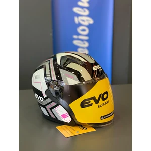 Evo Çenesiz Kask Ece Belgeli Güneş Vizörlü