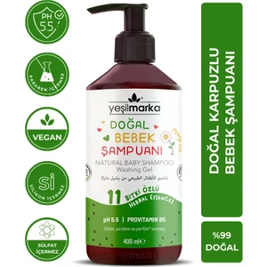 Doğal Bebek Şampuanı - Karpuz 400ML