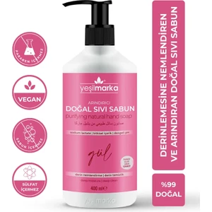 Doğal Sıvı Sabun - Gül 400 ml