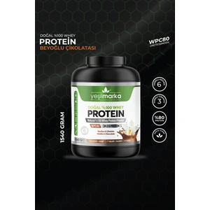 Doğal Whey Protein Tozu 1540 gr %100 Doğal İçerik ve Yüksek Protein