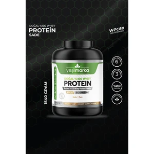 Doğal Whey Protein Tozu - Sade 1540 gr