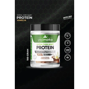 Doğal Whey Protein Tozu - Kakao/vanilya 100 gr