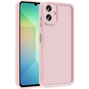 Samsung Galaxy A06 Kılıf Kamera Korumalı Sys Ananas Kapak - Pembe