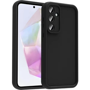 Samsung Galaxy A36 Kılıf Kamera Korumalı Sys Ananas Kapak - Siyah