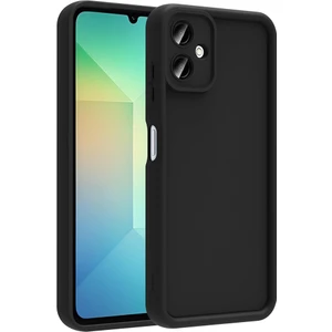 Samsung Galaxy A06 Kılıf Kamera Korumalı Sys Ananas Kapak - Siyah