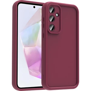 Samsung Galaxy A36 Kılıf Kamera Korumalı Sys Ananas Kapak - Mürdüm