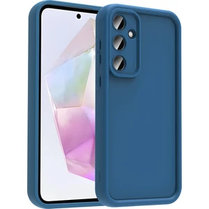 Samsung Galaxy A36 Kılıf Kamera Korumalı Sys Ananas Kapak - Koyu Yeşil