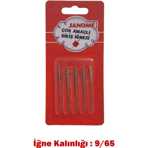 Janome Iğne (5'Li Paket) 9 Numara