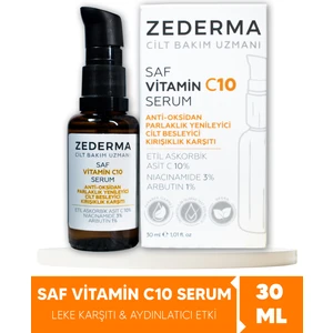 Saf Vitamin C 10 Serum & Parlaklık & Cilt Besleyici & Anti-Oksidan