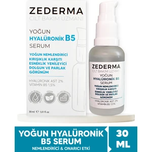 Yoğun Hyalüronik B5 Serum & Yoğun Nemlendirici & Esneklik Yenileyici & Canlı ve Parlak Görünüm