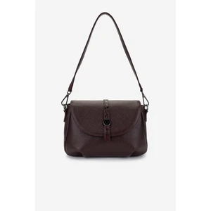 Kadın  Deri Bordo Kol Çantası 898 2968 Bn Cnt Y25 Bordo Fltr