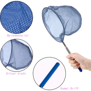 Akvaryum Kepçesi Havuz Kepçesi Kelebek Kuş Balık Yakalama Kepçesi