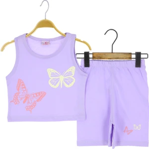 Kız Çocuk Şortlu Takım