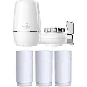 Water UF Membran Filtreli Musluk Ucu Arıtıcı / 3 Adet UF Membran Filtreli Kartuş / GW-D01P2