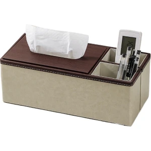 Saklama Kutusu Masaüstü Çok Fonksiyonlu Kağıt Mendil Kutusu Basit Oturma Odası Sehpa Çeşitli Kutu Ofis Kağıt Çekmece Kutusu (Yurt Dışından)