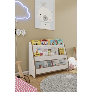 Zeo Wood Design Montessori Mdf Çocuk Kitaplığı