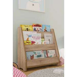Zeo Wood Design Montessori Mdf Çocuk Kitaplığı