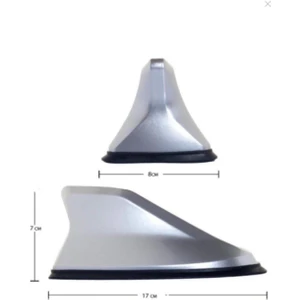 Opel Corsa D Uyumlu Balık Sırtı Shark Anten Gri