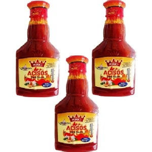 New King 3 Adet Sarımsaklı Orjinal Acı Sos